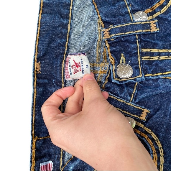 Lot of 4 Vintage True Religion Jeans Size 34 - Picture 12 of 16